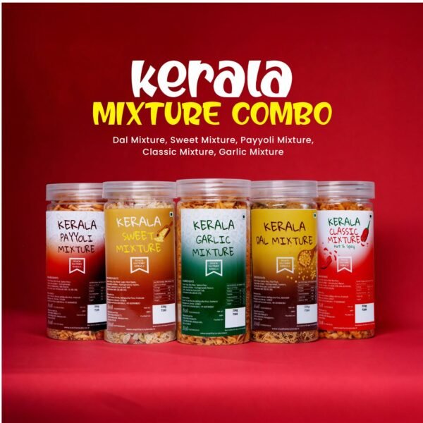 Kerala Mixture Combo (5 Bottles)